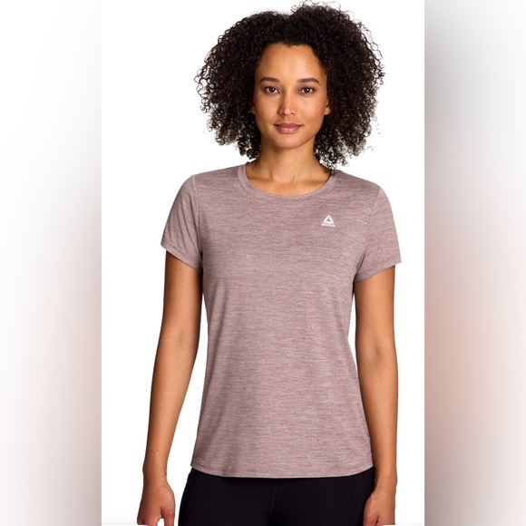 Reebok Tops - NWT Reebok Women’s Short Sleeve Tee -Purple Dove Heather-Size XS